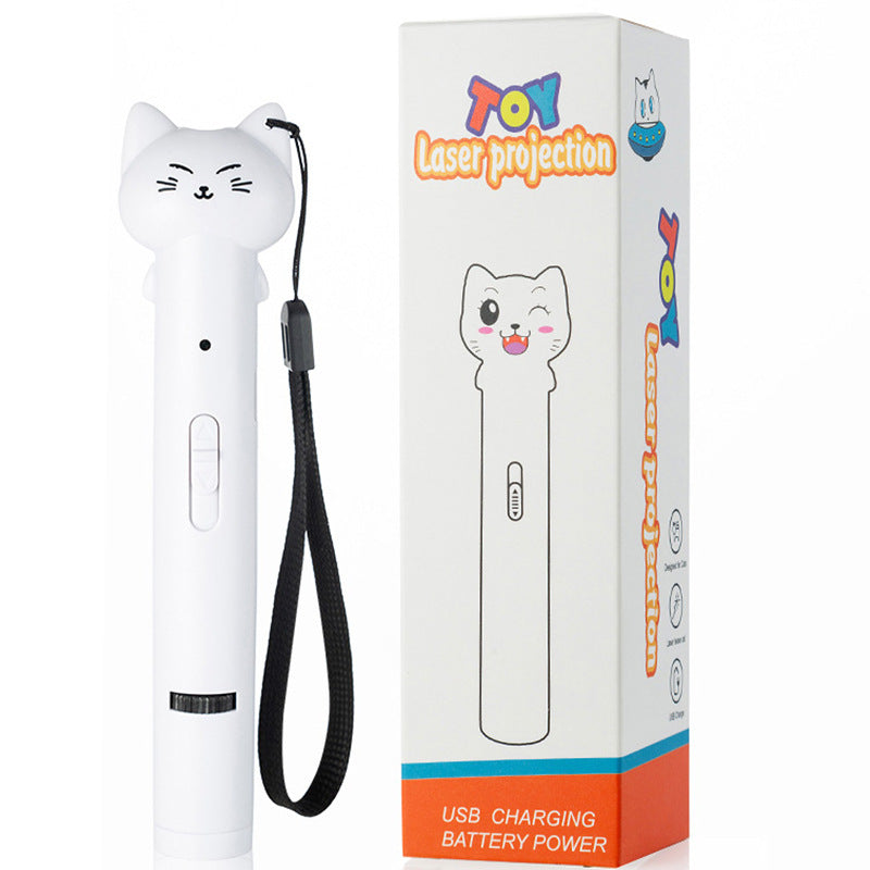 USB-Laser Katzenspielzeug mit Projektion