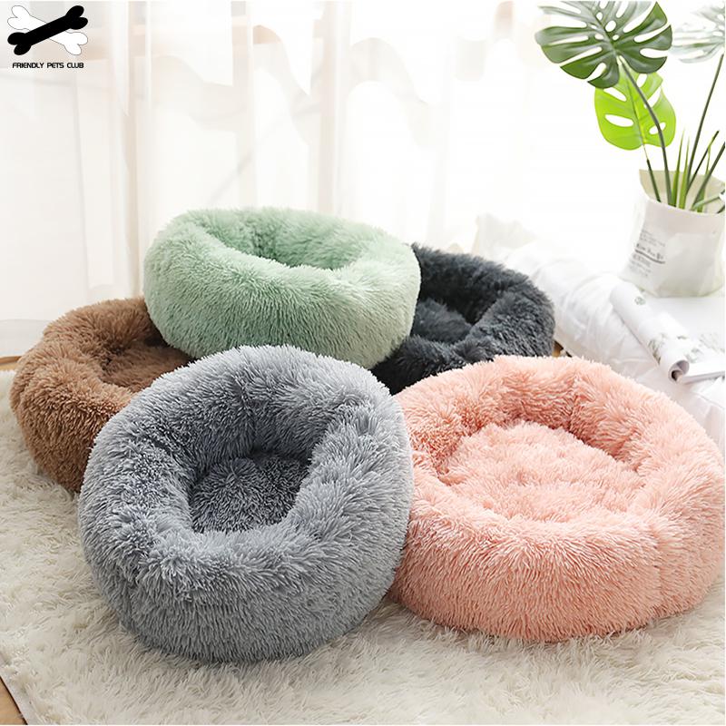 Ultra-Weiches Donut-Katzenbett - Ideal zum Kuscheln