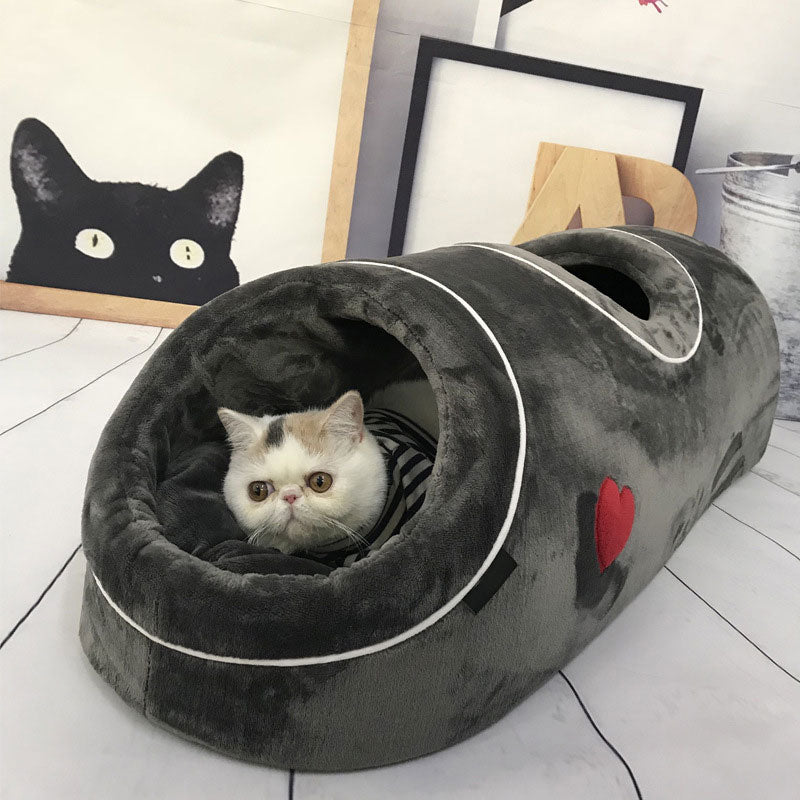 Warmes Yurt Haustierbett für Katzen und Hunde