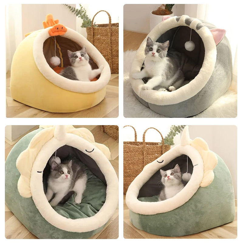 Kuscheliges Katzenbett - Warm & Weich