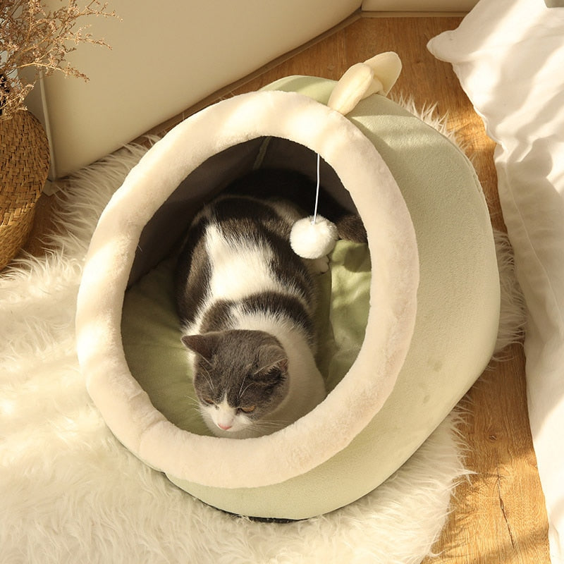 Kuscheliges Katzenbett - Warm & Weich