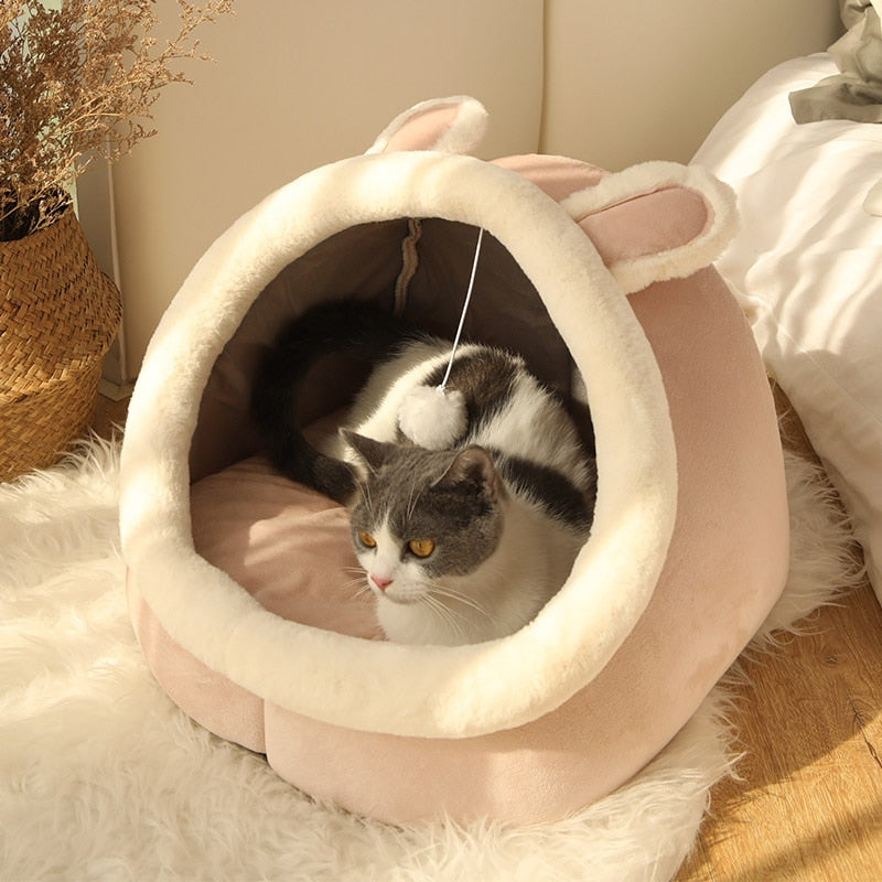 Kuscheliges Katzenbett - Warm & Weich