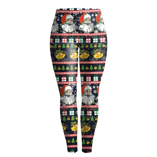 Frauen Weihnachtsleggings - Festlich & Bequem